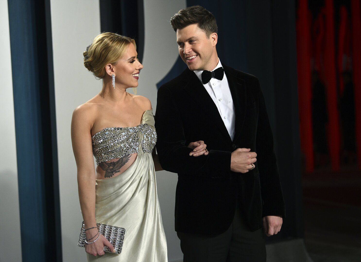 Scarlett johansson and clearance colin jost